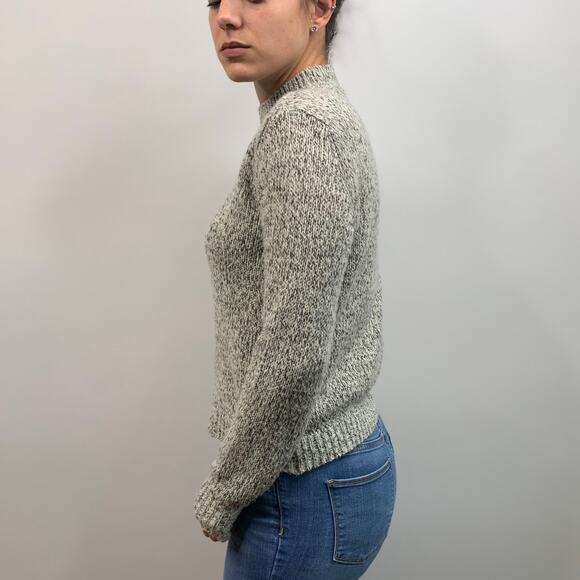 Vero Moda Gray Jive High Neck Knit Sweater - Picture 4 of 8